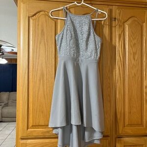 Speechless Silver Dress